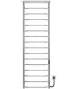 Електрична сушарка для рушників Deffi Трапеція з полицею П16 500х1700 праве підключення JD03 хром C.TP.170.50.16.E.C.R.1