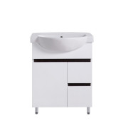 Тумба під раковину Vivia Амалія Д1Ш2 65х32 см комбінується з раковиною Акцент 65 МДФ/ДСП білий А0033282