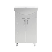 Тумба под раковину Vivia Алекса Д2 50х31 см комбинируется с раковинами Изео/Церсания 50 МДФ/ДСП белый А0025010