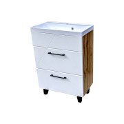 Тумба під раковину Vivia Велла Ш2 60х33 см комбінується з раковиною Idea 60 МДФ/ДСП еко  А0054120