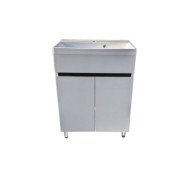 Тумба під раковину Vivia Амалія Д2 60х36 см комбінується з раковиною Idea 60 МДФ/ДСП білий А0053331