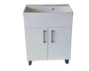 Тумба под раковину Vivia Велла Д2 50х33 см комбинируется с раковиной Idea 50 МДФ/ДСП белый А0054657