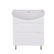 Тумба під раковину Vivia Амалія Ш2 70х36 см комбінується з раковиною Runa 70 МДФ/ДСП білий А0053203