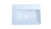 Раковина для ванной Vivia Idea 55 55х35 см искусственный камень белый А0054083