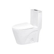 Унитаз компакт Insana Marvin 37х68 см с бачком и сиденьем с крышкой керамика белый А0054426