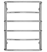 Сушка для рушників водяна Deffi Аквамікс П6 400х700 бічне праве підключення хром C.AM.70.40.6.C.C