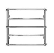 Полотенцесушитель водяной Deffi Аквамикс П5 500х500 боковое левое подключение хром C.AM.50.50.5.C.B