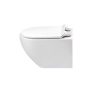 Підвісний унітаз Insana Grem 35,5х52 см з сидінням з кришкою кераміка білий А0054423