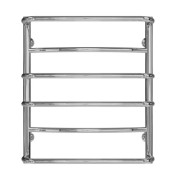 Сушка для рушників водяна Deffi Аквамікс П6 500х600 бічне праве підключення хром C.AM.60.50.6.C.C