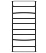 Сушка для рушників водяна Deffi Аквамікс П10 500х1100 нижнє підключення чорний C.AM.110.50.10.B.A