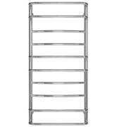 Сушка для рушників водяна Deffi Аквамікс П10 500х1100 бокове ліве підключення хром C.AM.110.50.10.C.C