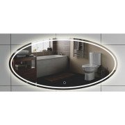 Зеркало в ванную комнату Vivia LED 165+ 90х70 см с подсветкой с функцией антизапотевания А0047424