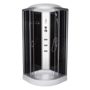 Гидромассажный бокс Vivia 61 RC R 90х90 профиль сатин/тонированное стекло А0027253