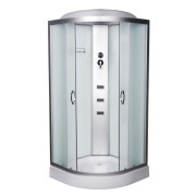 Гідромасажний бокс Vivia 62 CH W 100х100 профіль сатин/матове скло А0046448