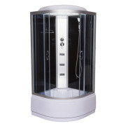 Гидромассажный бокс Vivia 110 RC 110х110 профиль сатин/тонированное стекло А0053566