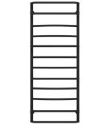 Сушка для рушників водяна Deffi Аквамікс П12 500х1300 бічне праве підключення чорний C.AM.130.50.12.B.C