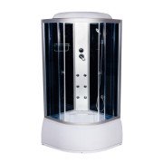 Гідромасажний бокс Vivia Eco 95 CH 90х90 профіль сатин/тоноване скло А0015318