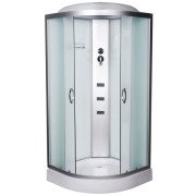 Гідромасажний бокс Vivia 61 RC W 90х90 профіль сатин/матове скло А0035276