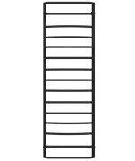 Сушка для рушників водяна Deffi Аквамікс П15 500х1600 бічне праве підключення чорний C.AM.160.50.15.B.C
