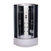 Гідромасажний бокс Vivia 266 RC 100х100 профіль сатин/тоноване скло А0049544