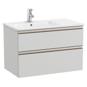 Тумба з раковиною Roca GAP Unik 80,5x46 см ДСП сірий A851479447