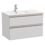 Тумба с раковиной Roca GAP Unik 80,5x46 см ДСП серый A851479447