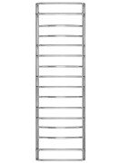 Сушка для рушників водяна Deffi Аквамікс П16 500х1700 бічне праве підключення хром C.AM.170.50.16.C.C