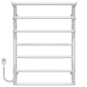 Електричний сушарка для рушників Deffi Юність П7 400х700 ліве підключення білий C.YU.70.40.7.E.W.L.5