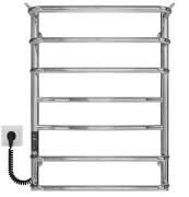 Електрична сушарка для рушників Deffi Юність П7 500х700 ліве підключення JD03 хром C.YU.70.50.7.E.C.L.1