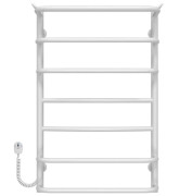 Електричний сушарка для рушників Deffi Юність П7 500х800 ліве підключення білий C.YU.80.50.7.E.W.L.5