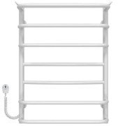 Электрический полотенцесушитель Deffi Юность П7 400х700 левое подключение белый C.YU.70.40.7.E.W.L.5