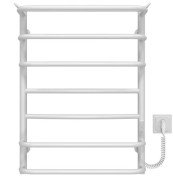 Електрична сушарка для рушників Deffi Юність П7 400х700 праве підключення WD03 білий C.YU.70.40.7.E.W.R.3