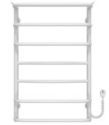 Електрична сушарка для рушників Deffi Юність П7 400х800 праве підключення білий C.YU.80.40.7.E.W.R.5