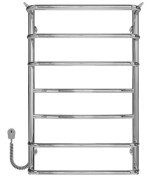 Електрична сушарка для рушників Deffi Юність П7 500х800 ліве підключення хром C.YU.80.50.7.E.C.L.5