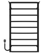 Электрический полотенцесушитель Deffi Юность П9 500х900 левое подключение черный C.YU.90.50.9.E.B.L.5
