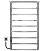 Електрична сушарка для рушників Deffi Юність П9 500х900 ліве підключення JD03 хром C.YU.90.50.9.E.C.L.1