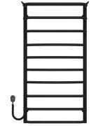 Электрический полотенцесушитель Deffi Юность П10 500х1000 левое подключение черный C.YU.100.50.10.E.B.L.5