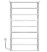 Електричний сушарка для рушників Deffi Юність П9 500х900 ліве підключення білий C.YU.90.50.9.E.W.L.5