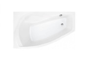 Ванна акрилова Roca Nicole 140х75 см кутова ліва білий A24T105000