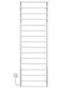 Електрична сушарка для рушників Deffi Юність П16 500х1600 ліве підключення WD03 білий C.YU.160.50.16.E.W.L.3