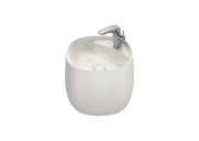Раковина для ванной Roca Beyond 47х46 см Fineceramic бежевый A3270B1650