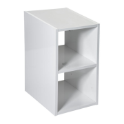 Стеллаж для ванной комнаты Roca Basic 30х45 см белый глянцевый A857509806