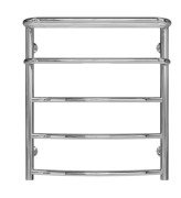 Сушка для рушників водяна Deffi Готель П5 400х600 нижнє підключення хром C.OD.60.40.5.C.A