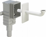 Сифон для консольной раковины Viega 1¼ пластик белый 553760