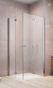 Душова кабіна Radaway Eos KDD B 100Lx80P см права хром/прозоре скло 137333-01-01R