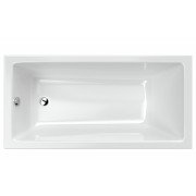 Ванна акриловая Radaway Mirella 140x70 см пристенная белый WA1-48-140x070