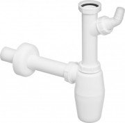 Сифон для раковины Viega 1¼ c подключением стиральной машины пластик белый 326319