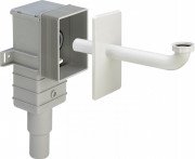 Сифон для консольної раковини Viega 1 пластик білий 553760