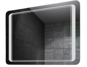 Дзеркало для ванної кімнати Sanwerk Лайт Дует 80x65 см з LED-підсвічуванням ZT0000100