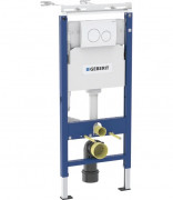 Система инсталляции Geberit Duofix с клавишей смыва Delta20 альпийский белый 458.122.11.2